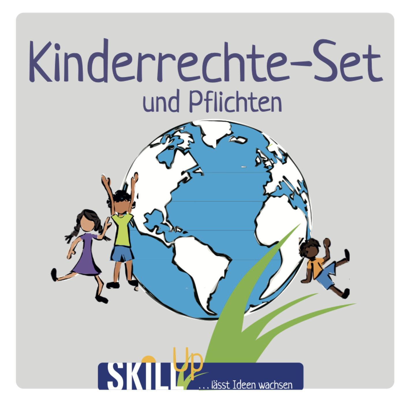 SkillUp Spielkarten-Set Kinderrechte und Pflichten <br>€ 10,00*